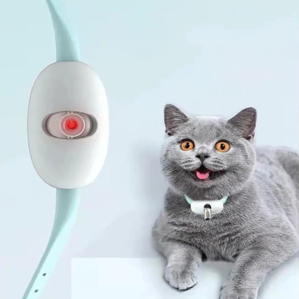 Rechargeable Interactive Laser Cat Collar with USB