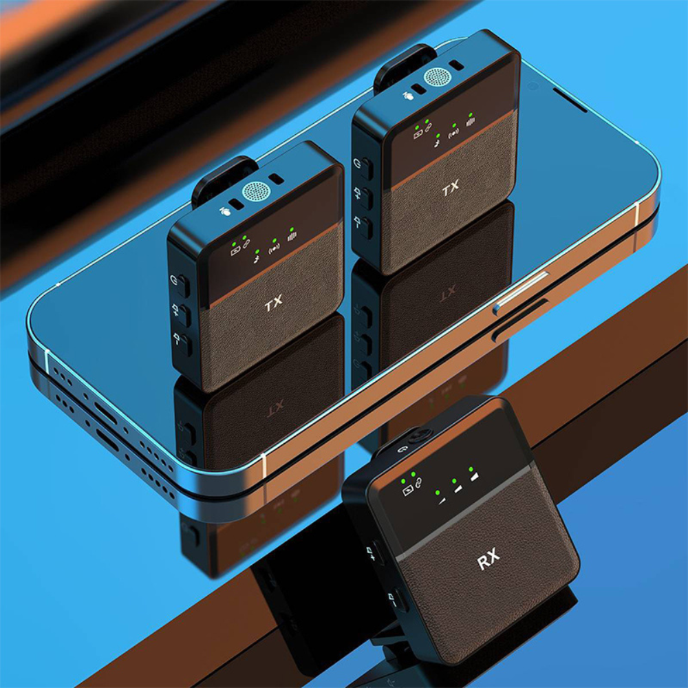 Premium Wireless Bluetooth Lavalier Lapel Microphone