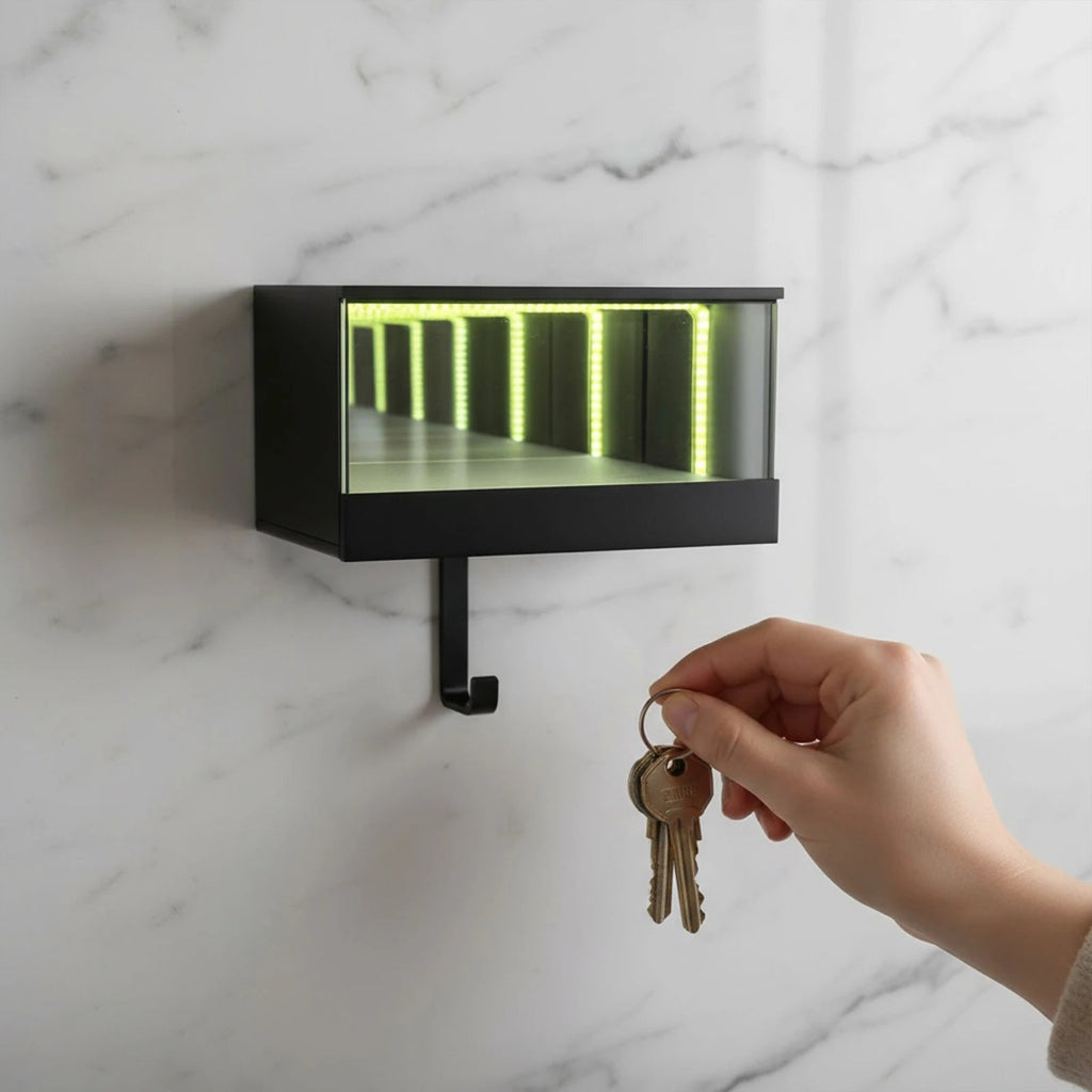 Infinity LED 3D-Printed Car Key Holder