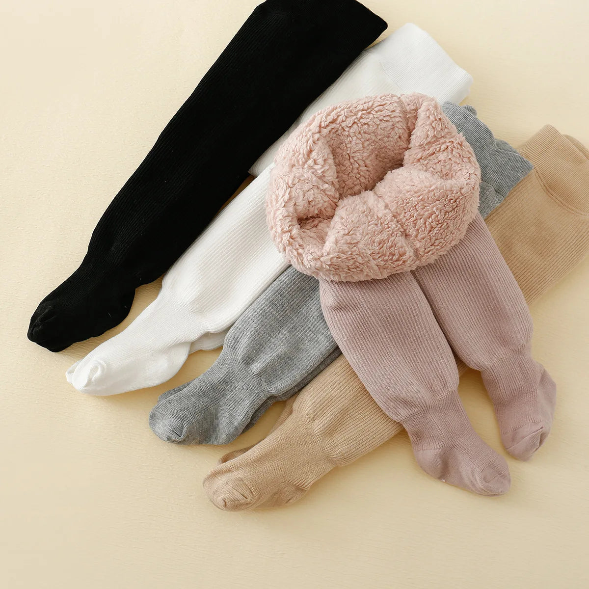 Kids' Cozy Winter Fleece-Lined Leggings