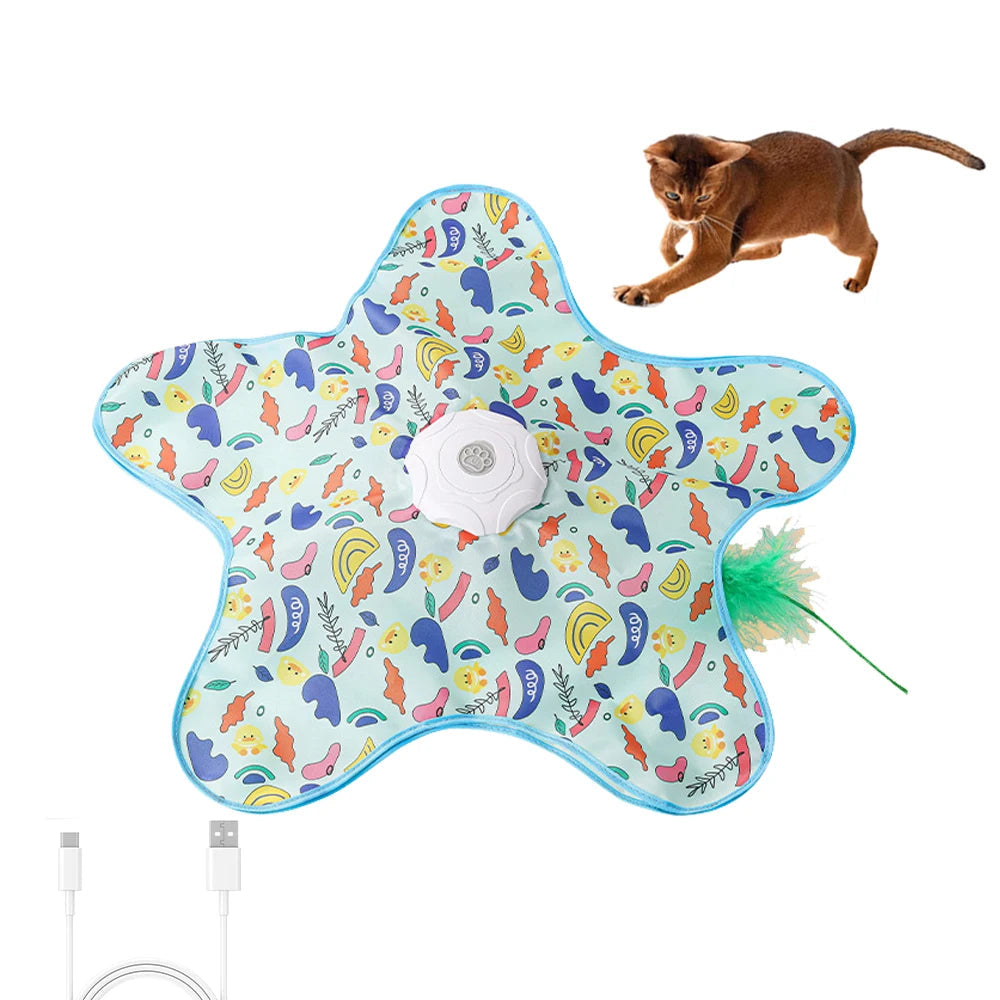 Automatic Hide-and-Seek Interactive Cat Toy