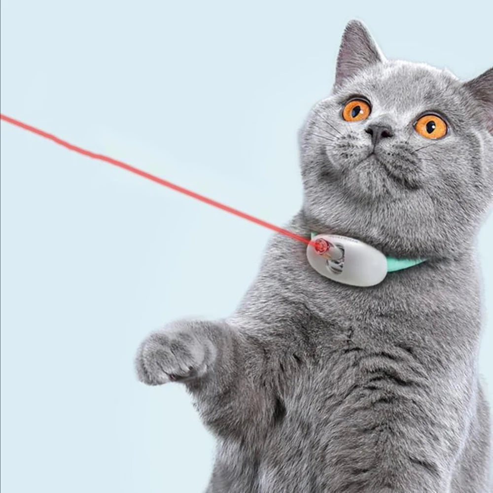 Rechargeable Interactive Laser Cat Collar with USB