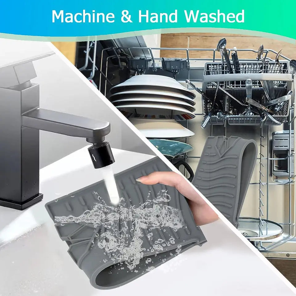 Premium Silicone Kitchen Sink Splash Guard