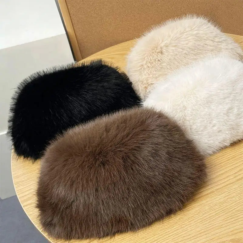 Luxurious Faux-Fur Winter Hat for Cozy Warmth & Style
