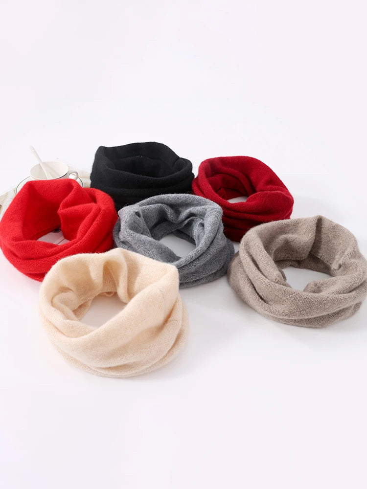 Merino Wool Face Mask & Winter Scarf Set