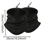 All-in-One Fleece Balaclava with Built-In Face Mask and Neck Warmer