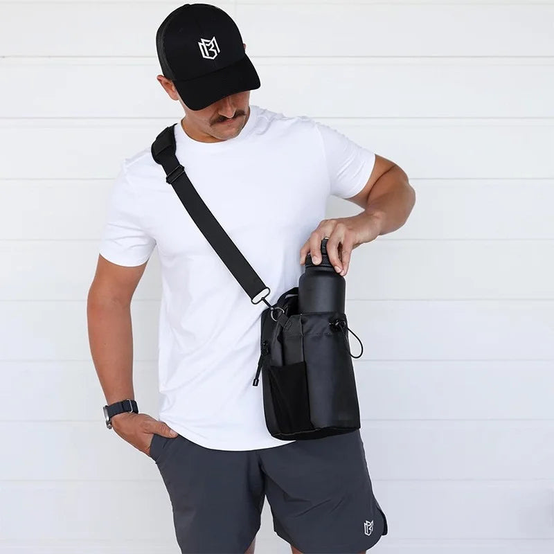 Magnetic Multi-Way Fitness Water Bottle Carrier