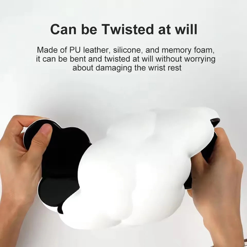 Cloud-Soft Memory Foam Wrist Rest for All-Day Comfort