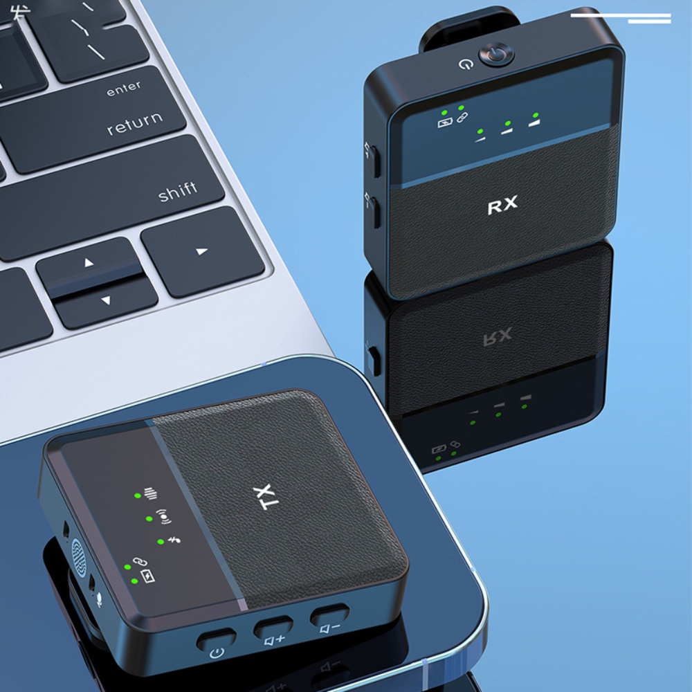 Premium Wireless Bluetooth Lavalier Lapel Microphone