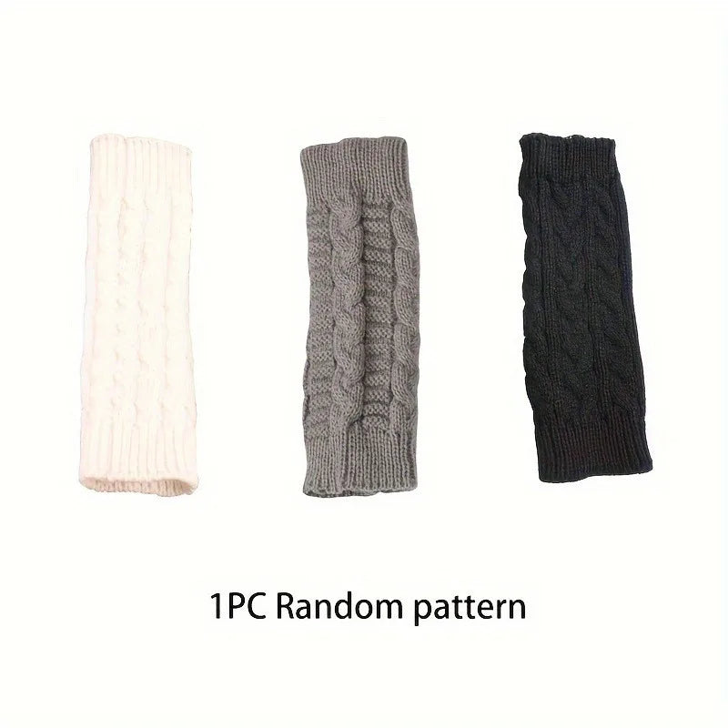 Cozy Knit Women's Winter Fingerless Gloves