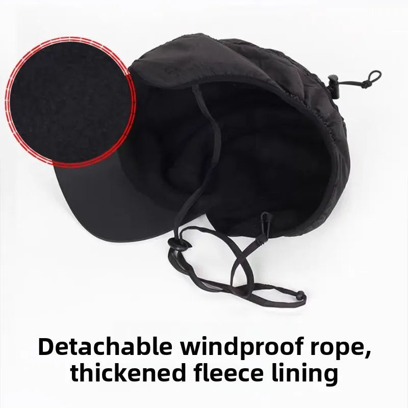 Cozy Winter Bomber Hat with Ear Flaps