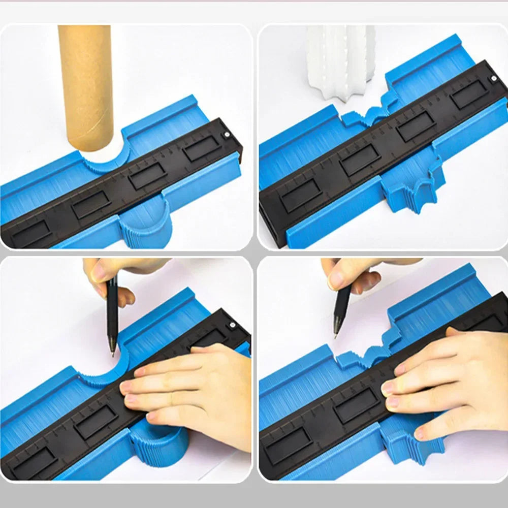 Pro-Grade Precision Contour Gauge for Woodworking