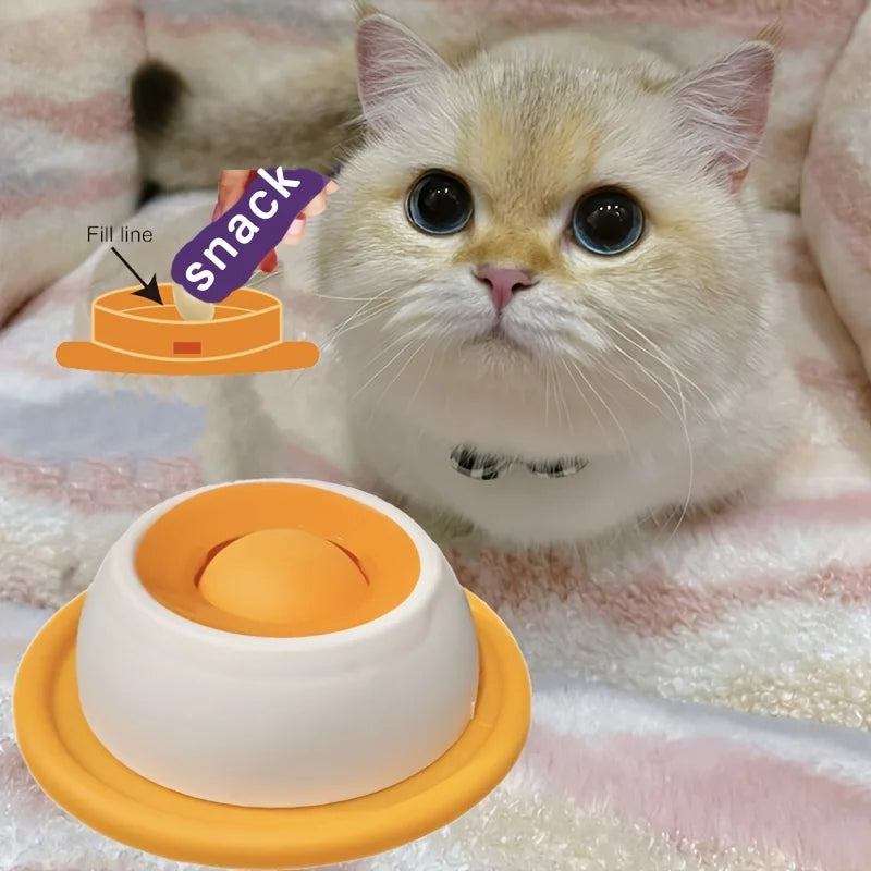Slow-Feed Lick Mat for Cats and Dogs