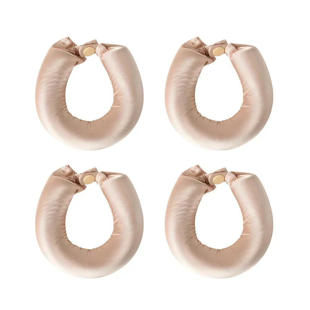 Satin Headband Heatless Hair Curler for Effortless