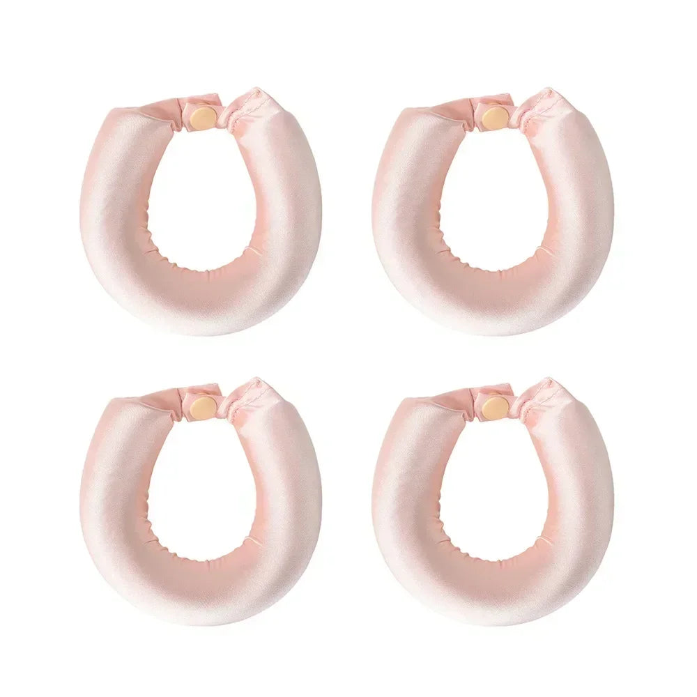 Satin Headband Heatless Hair Curler for Effortless