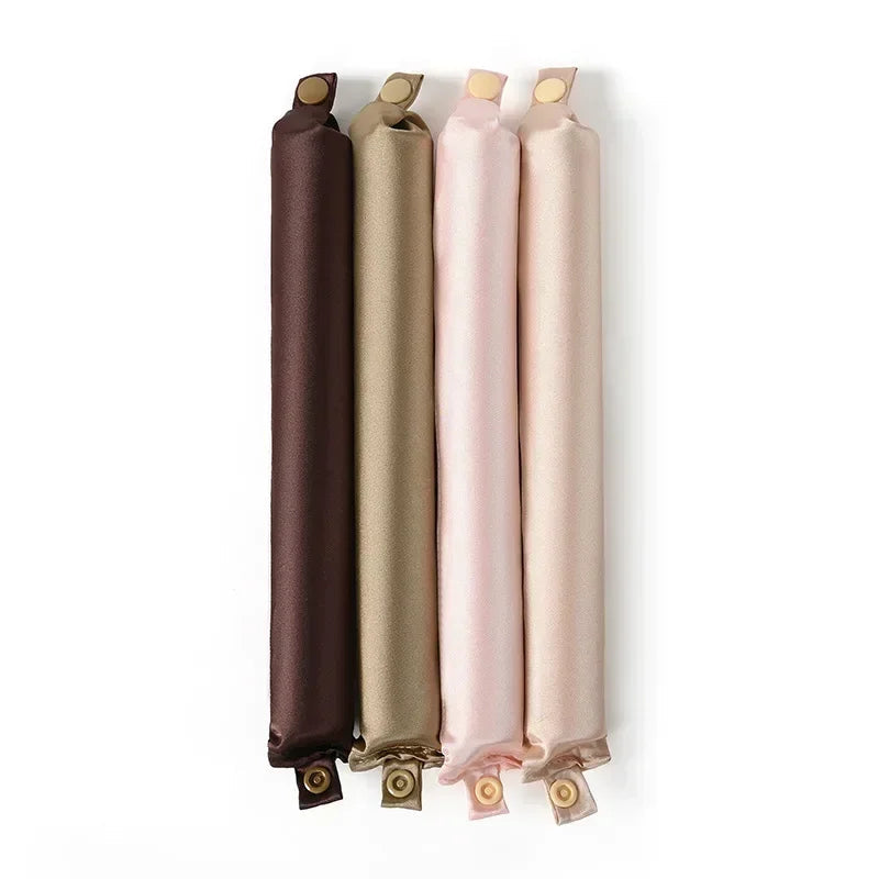 Satin Headband Heatless Hair Curler for Effortless