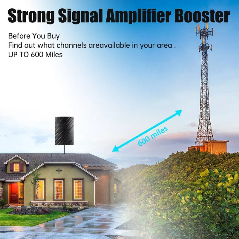 Ultra Long-Range Indoor HDTV 4K Antenna