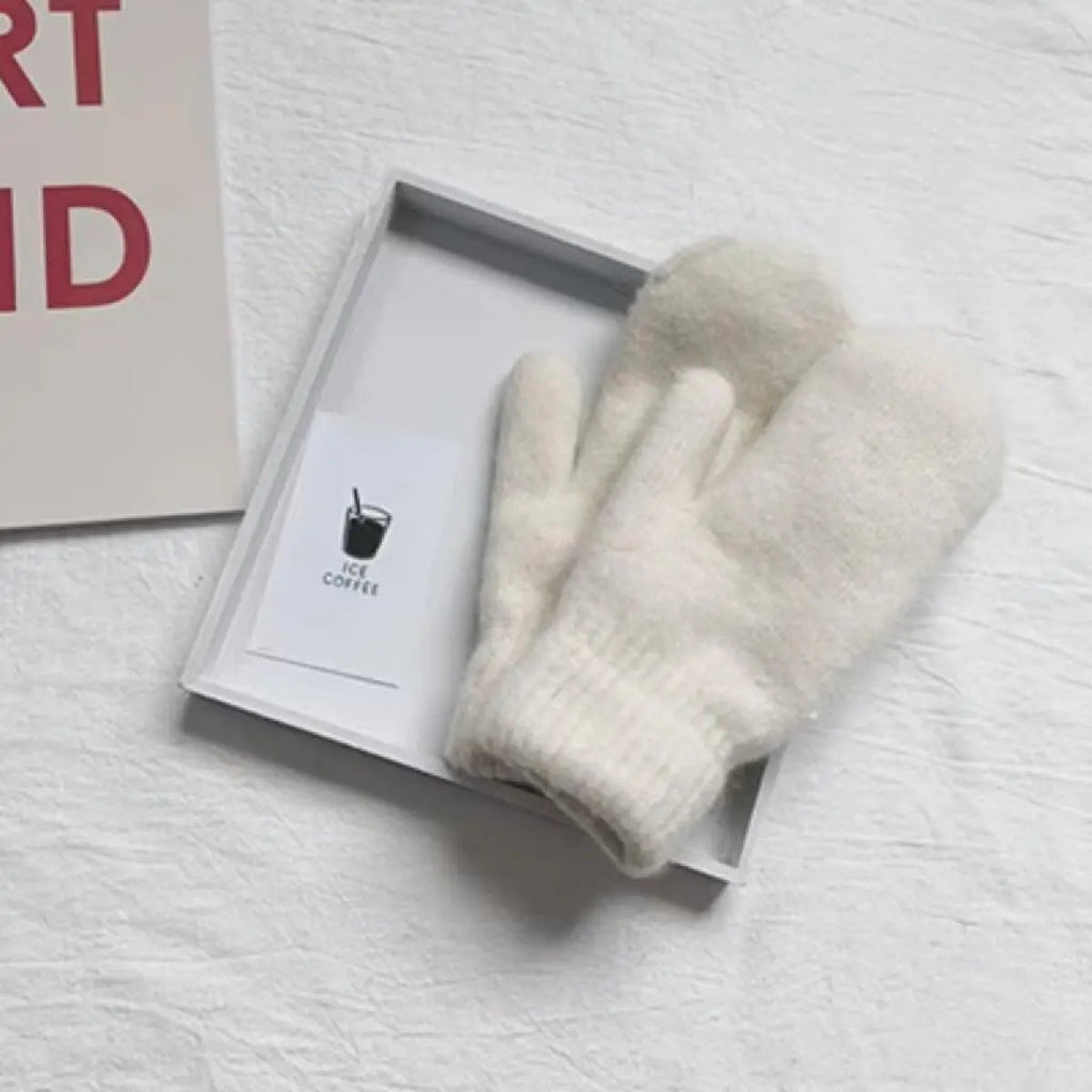 Women's Cashmere Knit Mittens