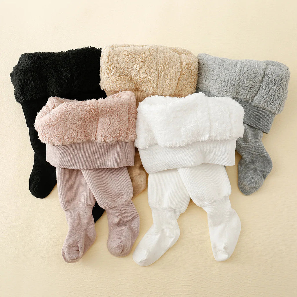 Kids' Cozy Winter Fleece-Lined Leggings
