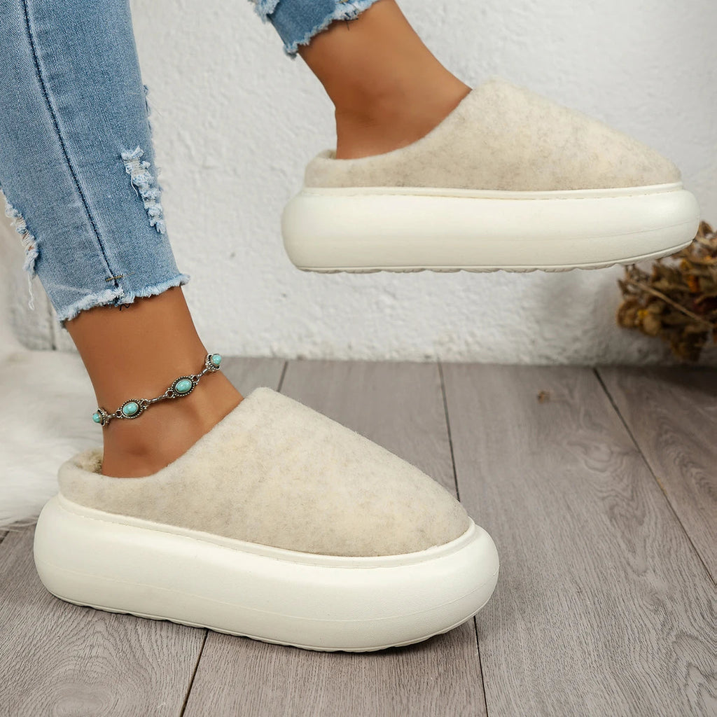 Cozy Plush Indoor Slippers for Women