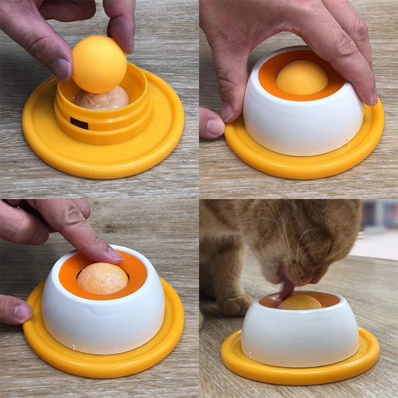 Slow-Feed Lick Mat for Cats and Dogs