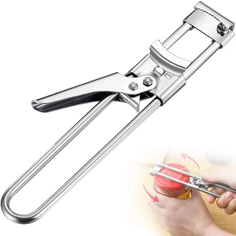 Premium Adjustable Stainless Steel Jar Opener