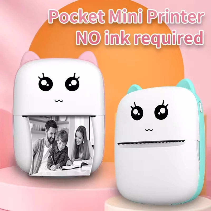 Pocket-Sized Wireless Thermal Label Printer