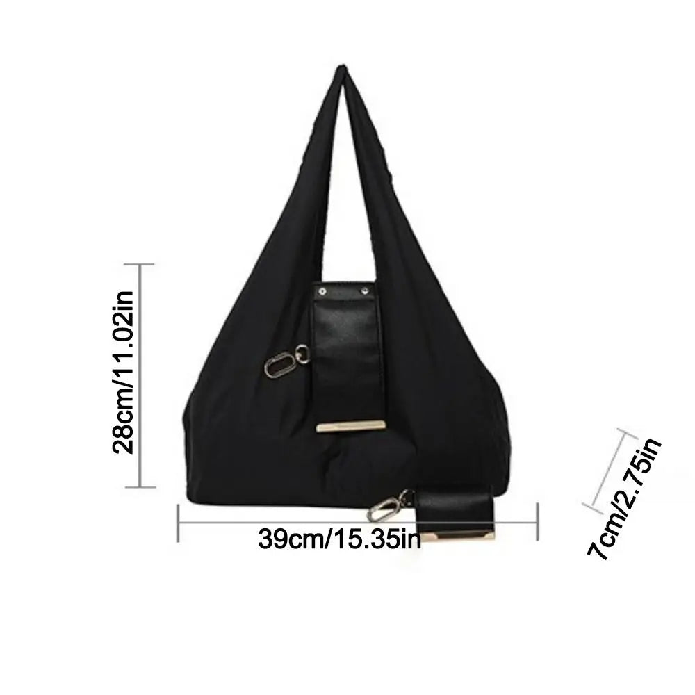 Ultra-Compact Keychain Foldable Tote Bag