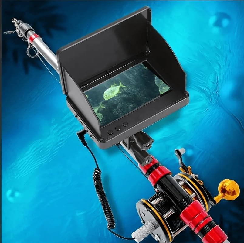 Compact Portable Underwater Fishing Camera with 4.3-Inch