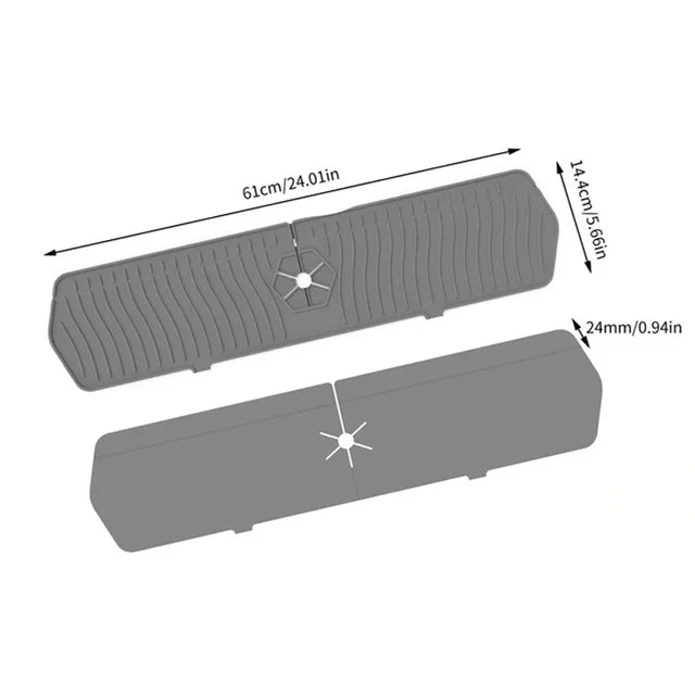 Premium Silicone Kitchen Sink Splash Guard