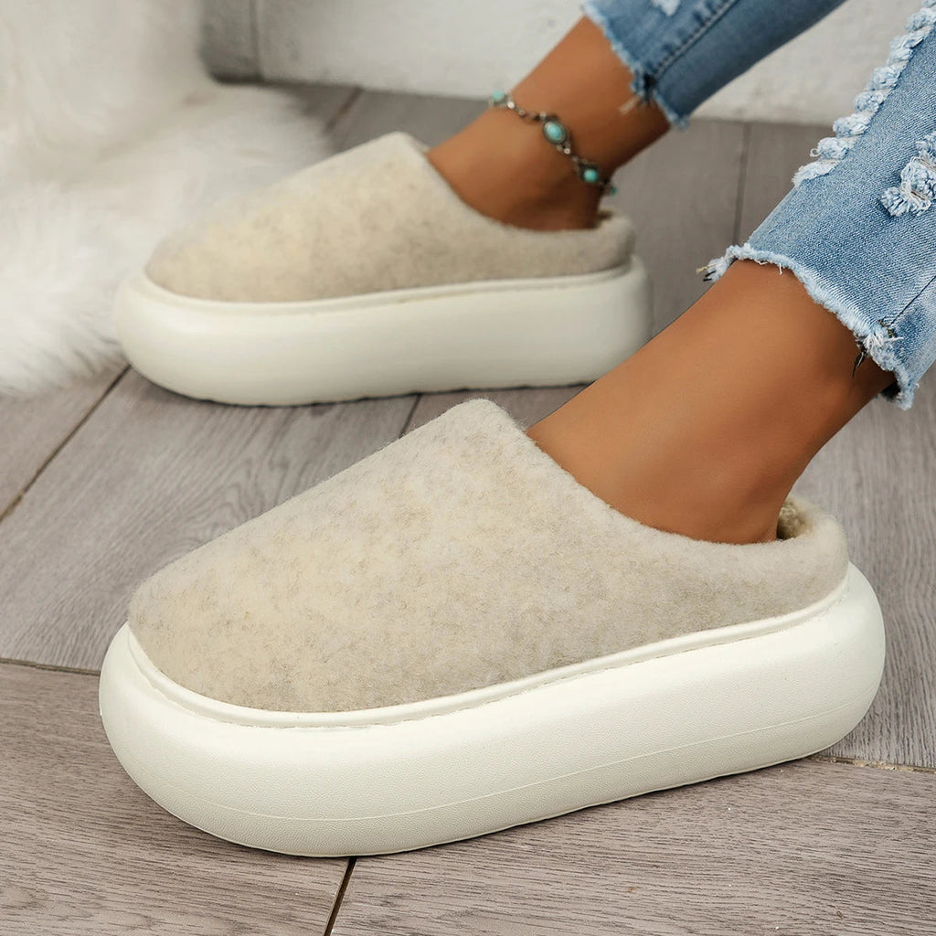 Cozy Plush Indoor Slippers for Women