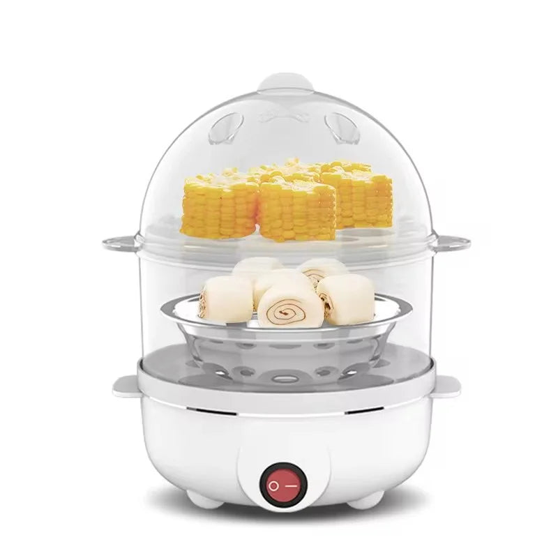 Two-Tier Multifunction Electric Egg Cooker