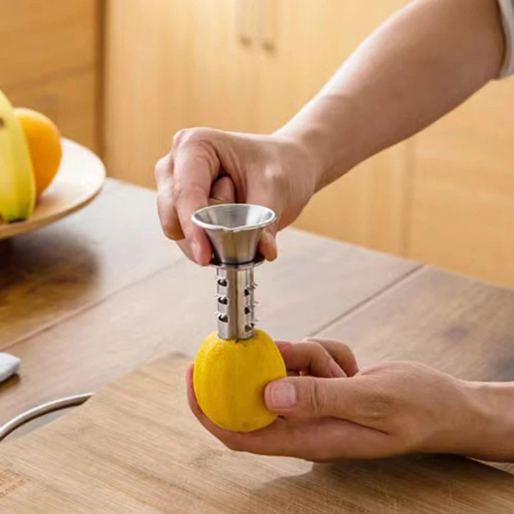 Premium Stainless Steel Manual Lemon Juicer