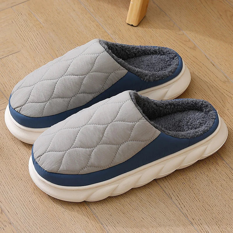 Men's Waterproof Winter Slippers