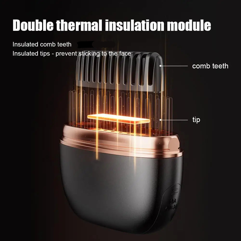 Cordless 2-in-1 Portable Ceramic Hair Straightener
