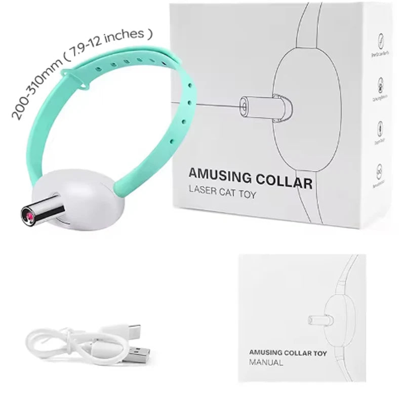 Rechargeable Interactive Laser Cat Collar with USB