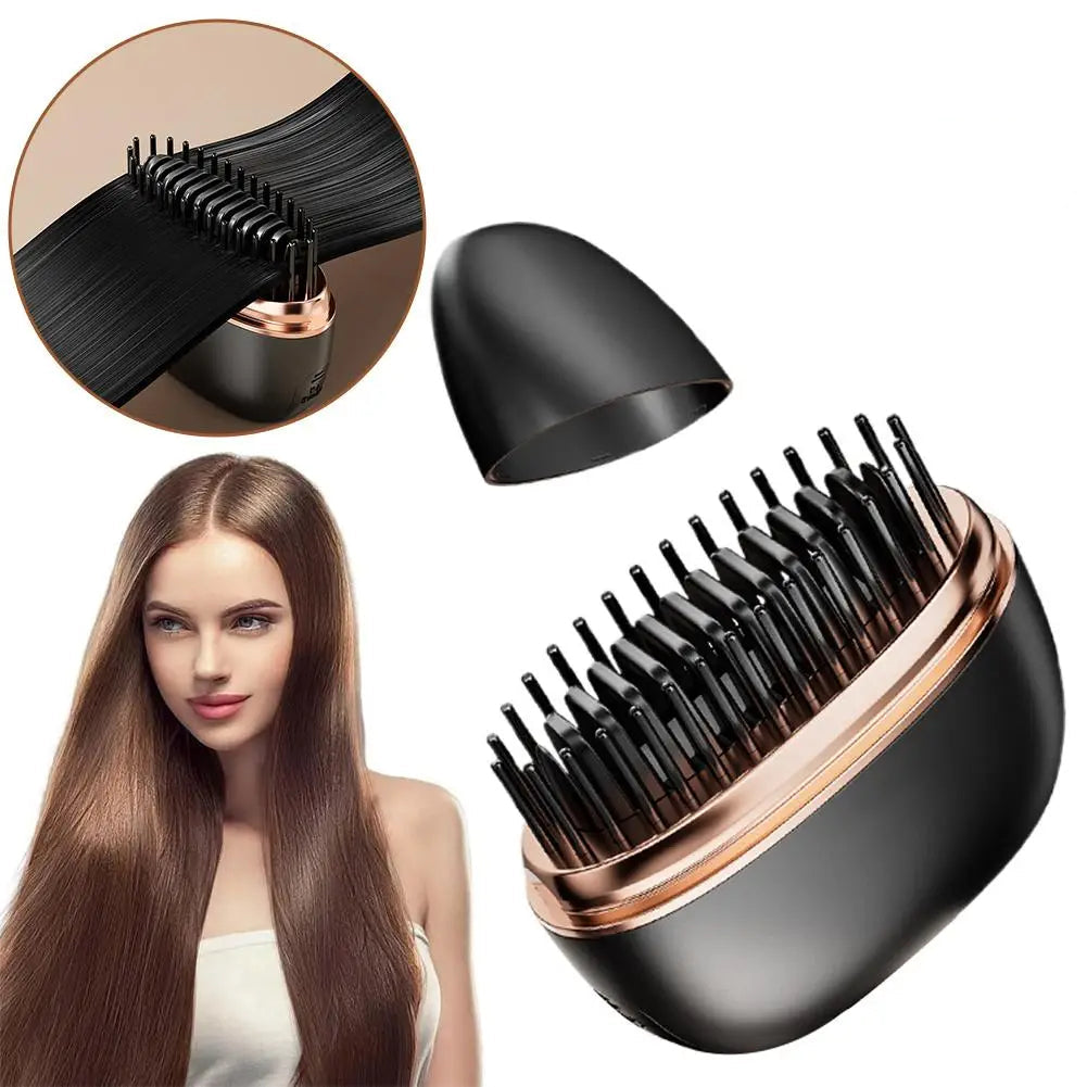 Cordless 2-in-1 Portable Ceramic Hair Straightener