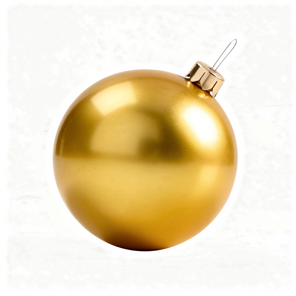Festive Inflatable Holiday Ball Ornament for Indoor
