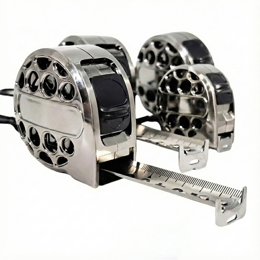 Exquisitely Carved Stainless Steel Measuring Tape