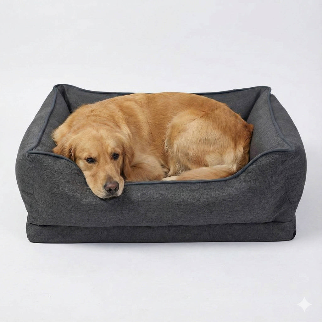 Orthopedic Non-Slip Car Dog Bed for Back Seat
