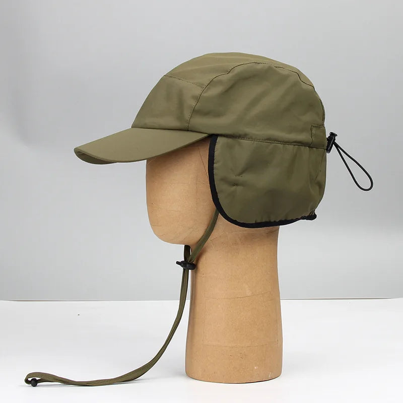 Cozy Winter Bomber Hat with Ear Flaps