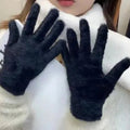 Cozy Ultra-Soft Plush Winter Gloves for Women