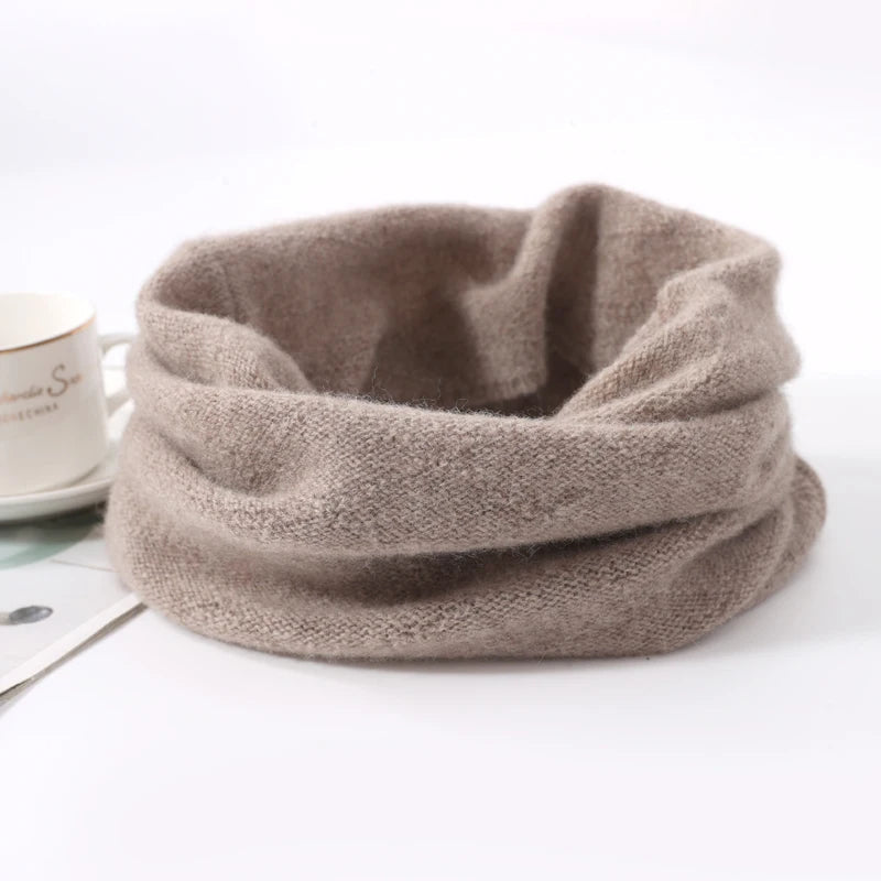 Merino Wool Face Mask & Winter Scarf Set