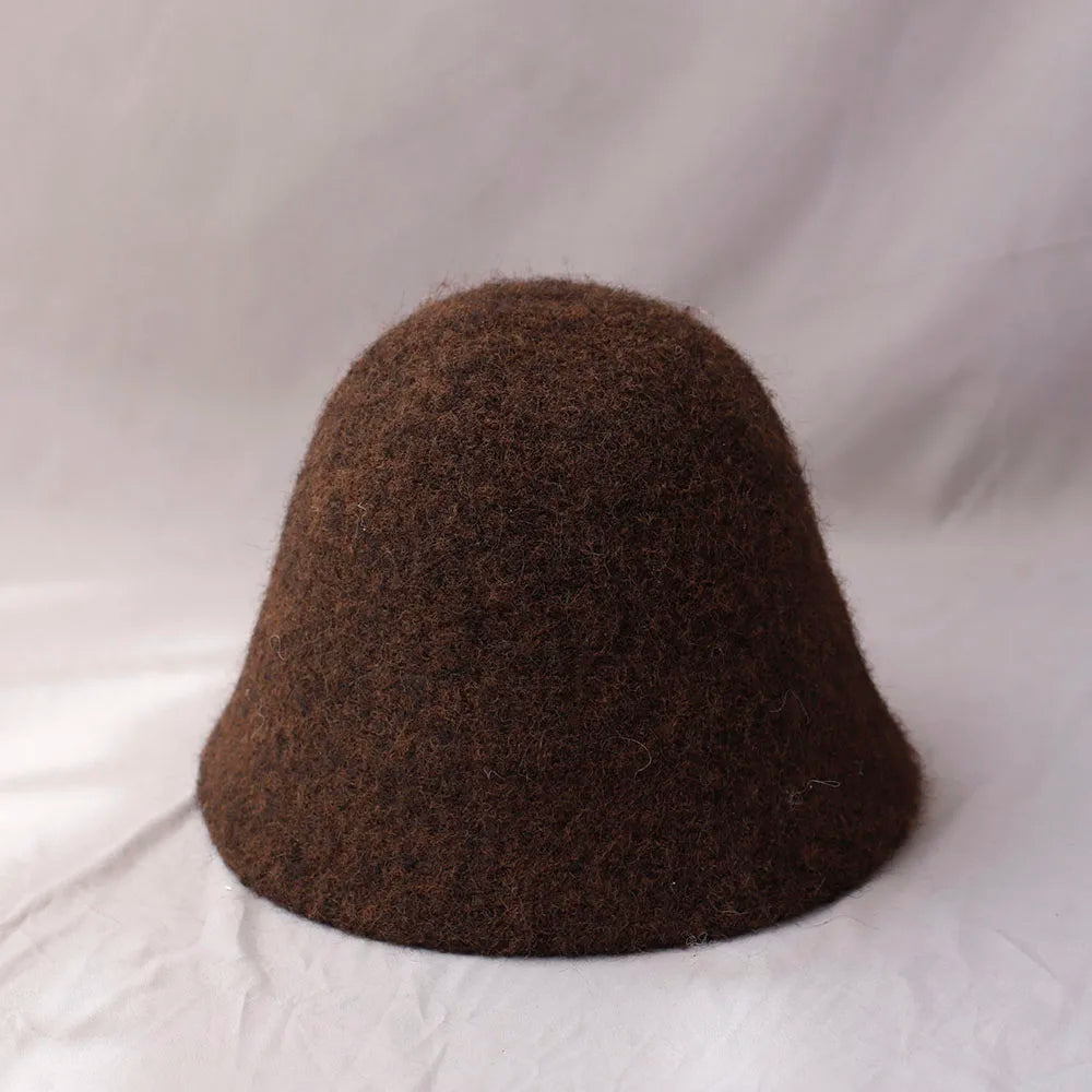 Women's Premium Wool Winter Bucket Hat