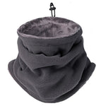 All-in-One Fleece Balaclava with Built-In Face Mask and Neck Warmer