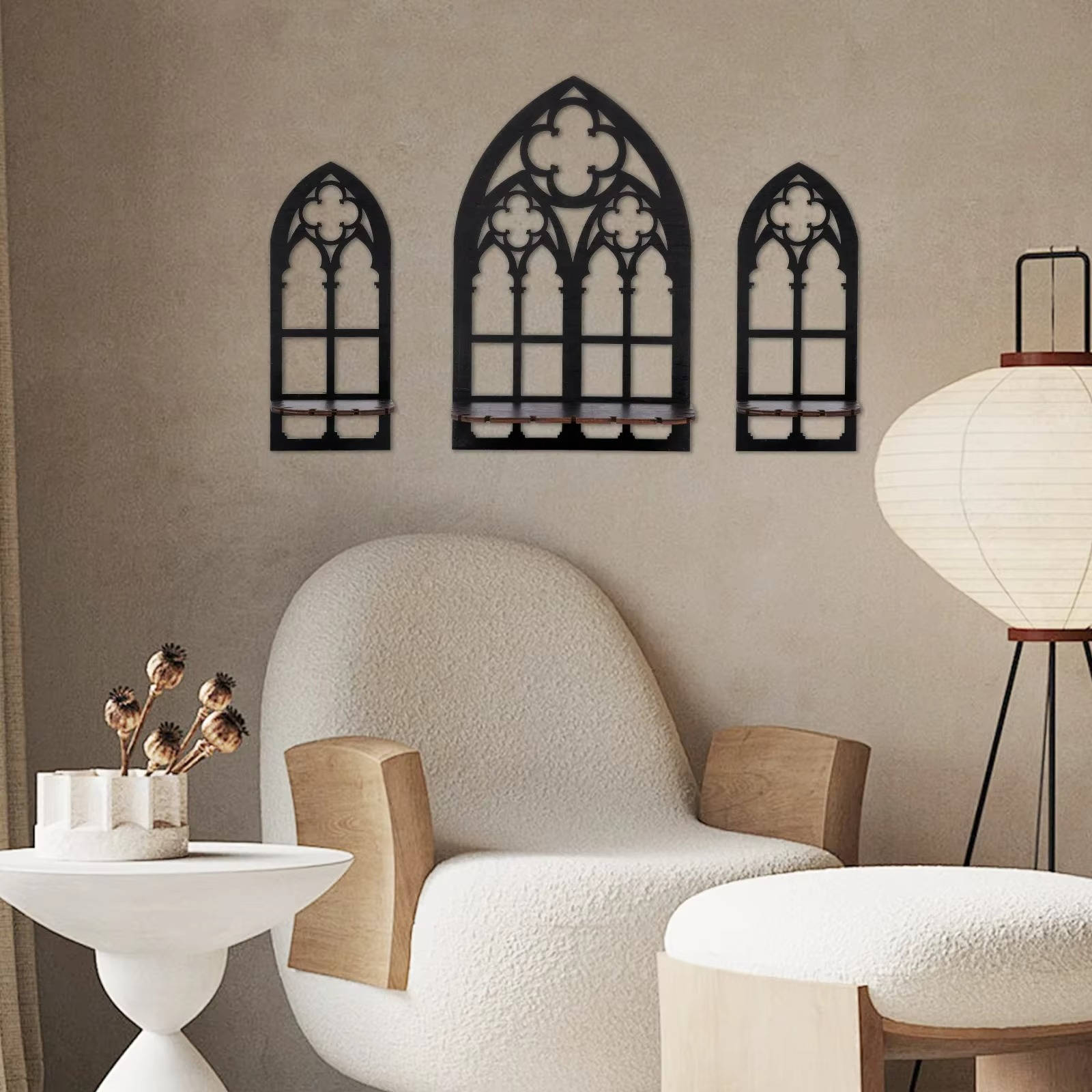 3-Piece Gothic Wall Decor Set