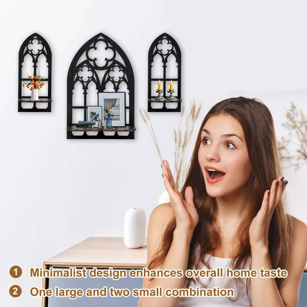 3-Piece Gothic Wall Decor Set