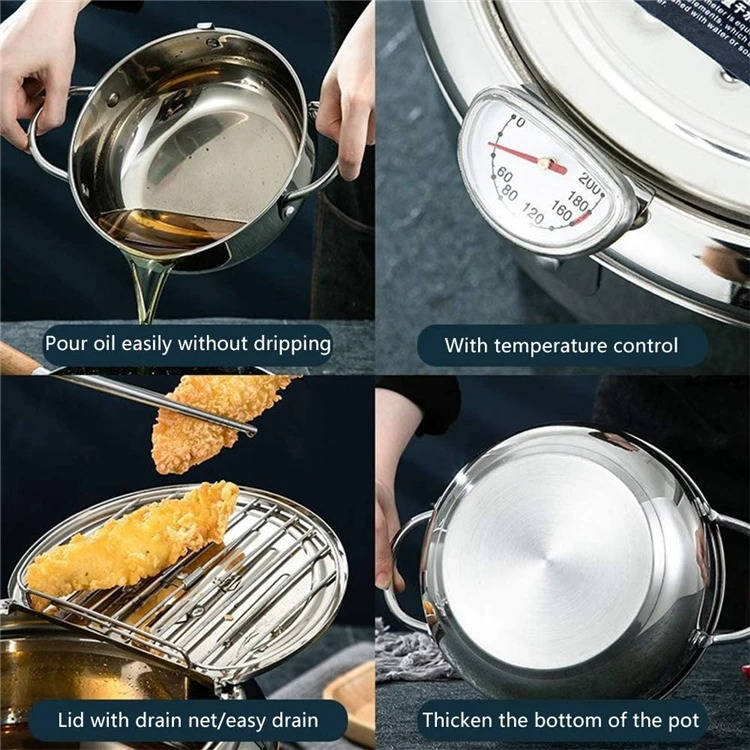 Authentic Japanese Deep-Frying Pot