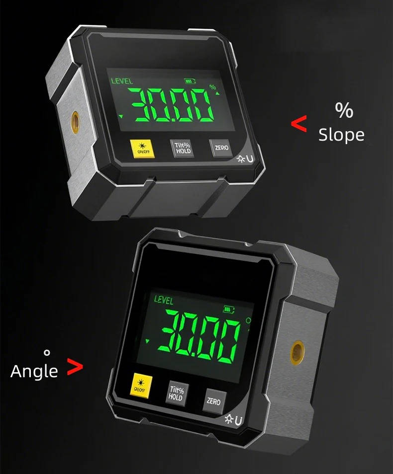 Laser-Enabled Digital Angle Gauge for Precise Measurements