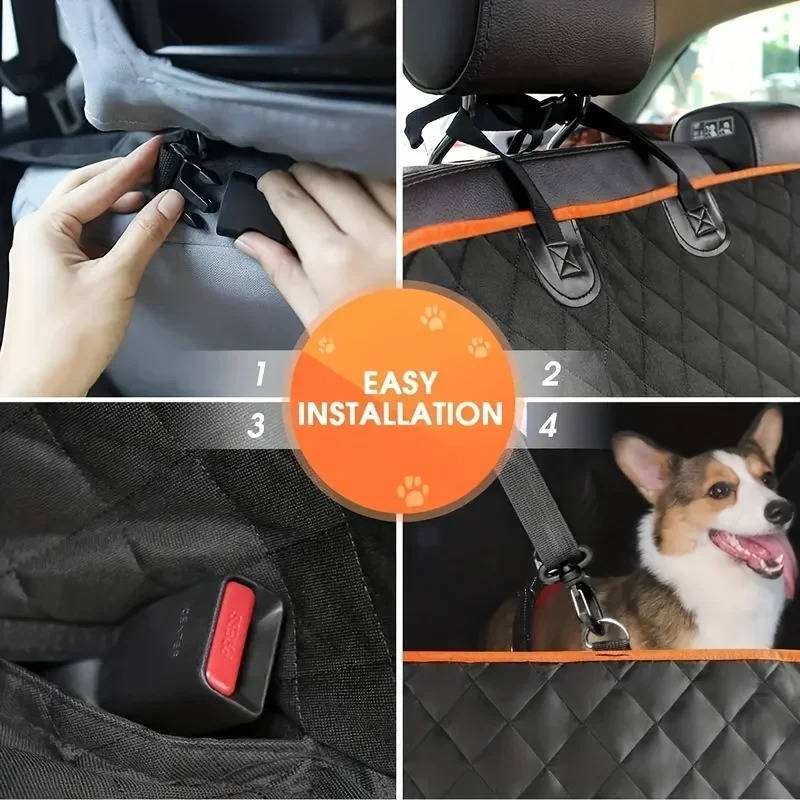 Durable Waterproof Dog Car Seat Protector